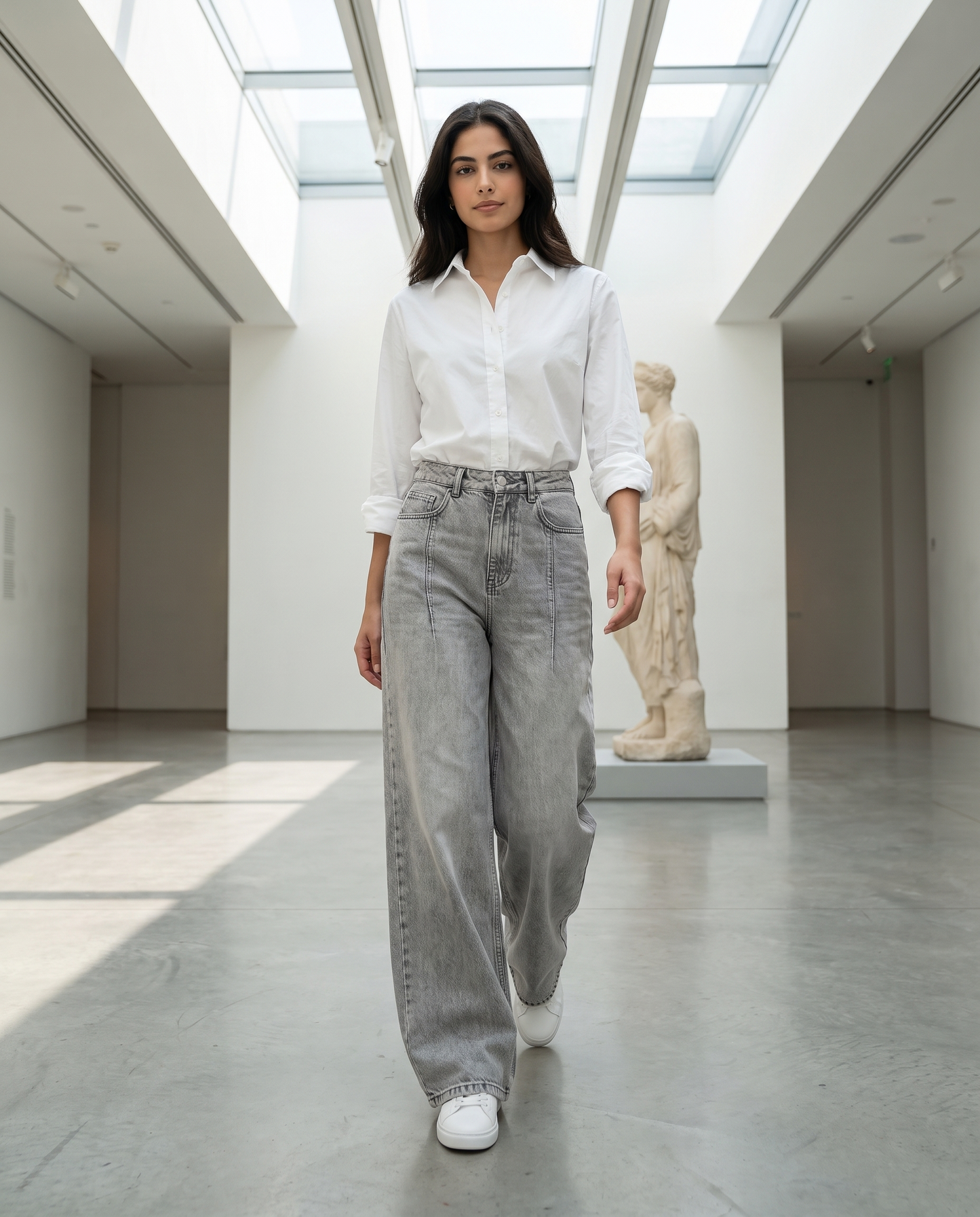 Quartz Acid Wash Jeans