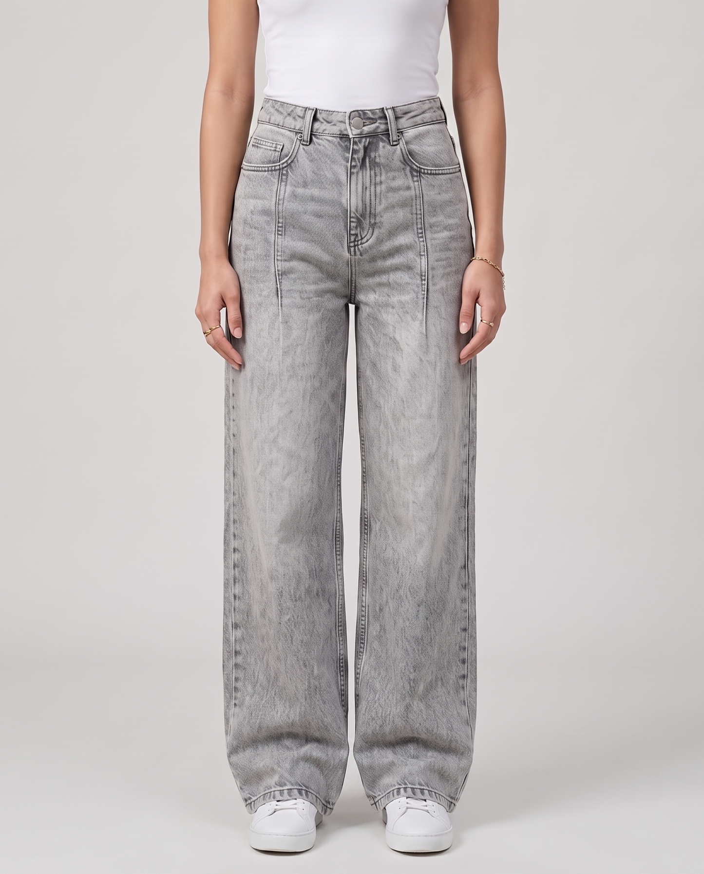 Quartz Acid Wash Jeans