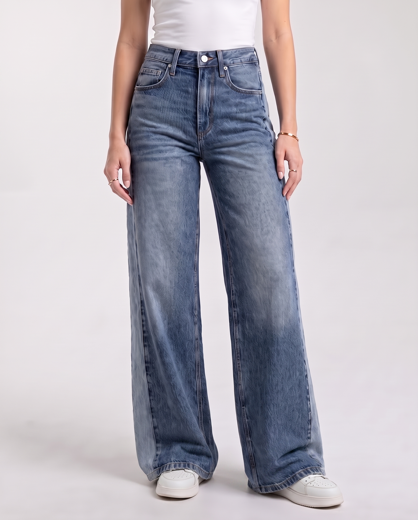 Sapphire Wide Leg Jeans